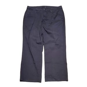 Jag charcoal gray mid rise straight leg jeans